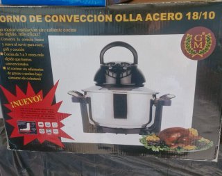 Horno Convección Olla Acero Inox 18/10