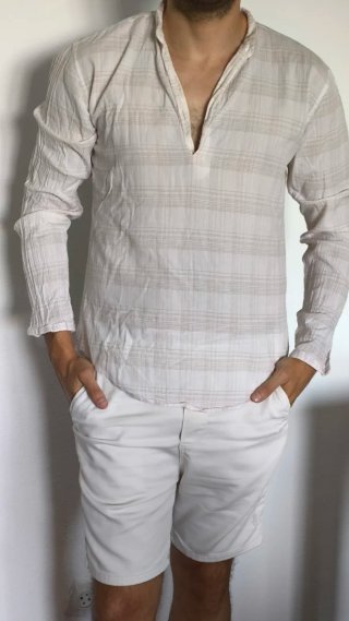 Camisa de lino Zara (talla S)
