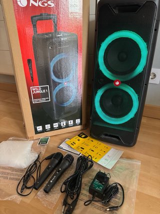 Altavoz Portátil NGS WILD JUNGLE 1