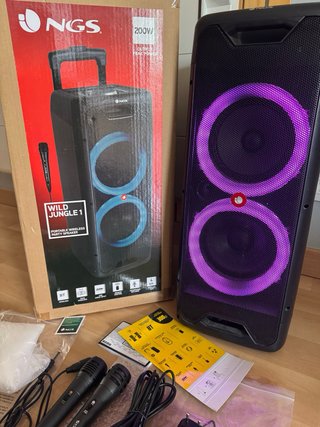 Altavoz Portátil NGS WILD JUNGLE 1