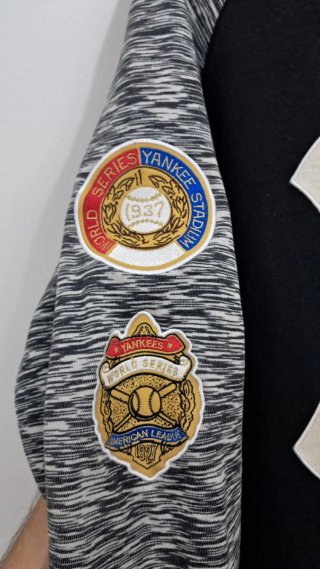 Sudadera New York Yankees Negra con Capucha