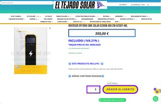 Inversor Offgrid SMK Solar 6200W