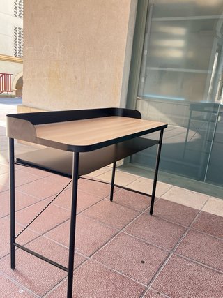 Escritorio Sklum Kerobert Madera y Metal