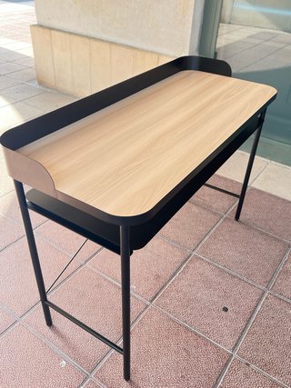Escritorio Sklum Kerobert Madera y Metal