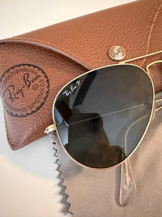 Gafas de Sol Ray-Ban Aviator polarizadas.