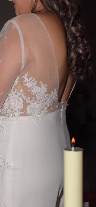 Traje de Novia Blanco L o XL