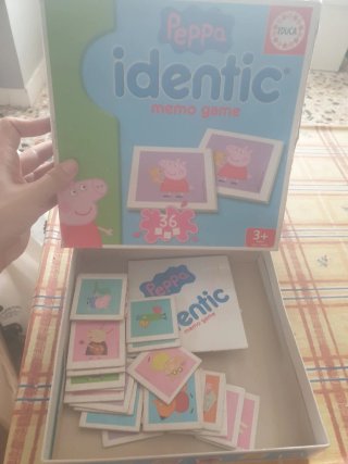 Juego Peppa Pig Identic Memo Educa