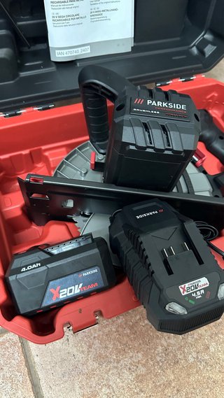 Set Sierra Circular Parkside 20V