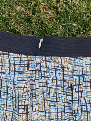 Falda corta estampada