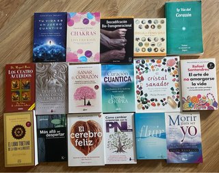 Gran lote de libros de crecimiento personal