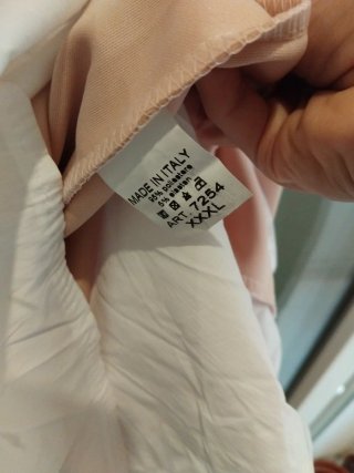Vestido rosa y blanco