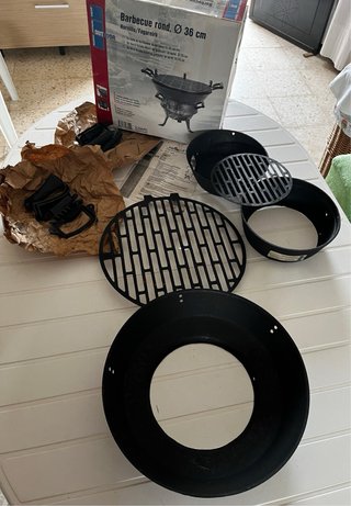 Barbacoa Mastergrill hierro fundido Ø 36cm