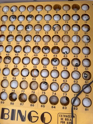 Máquina de Bingo Electrónica Ch