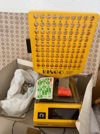 Máquina de Bingo Electrónica Ch