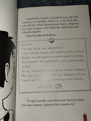 Libro en Euskera: Seme bakarra izan nahi dut