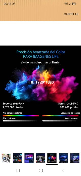 Proyector Portátil Fútbol nuevo precintado