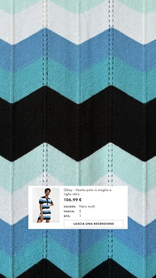 Abito chevron