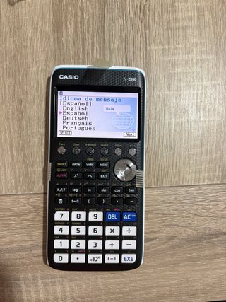 Calculadora gráfica Casio fx-CG50 + Caja +CableUSB