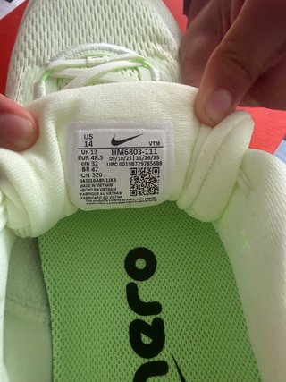 Nike Vomero 18 Talla 48.5 Nuevas Originales