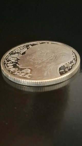 Moneda Plata Chad A.I. 1 oz 2023