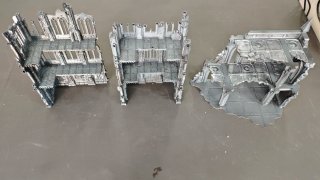 Warhammer 40k Escenografía prepintada e Imantada.