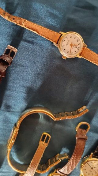 Lote de 10 relojes vintage Cartier Saint Honoré y