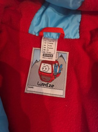 Chaqueta Nieve Niño 5 Años