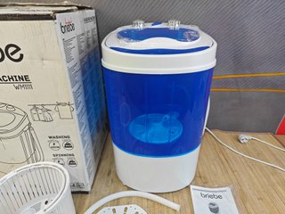 briebe Camp Mini Lavadora Portátil con Centrifugad
