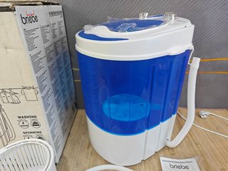 briebe Camp Mini Lavadora Portátil con Centrifugad