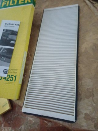 Filtro habitáculo MANN CU 4251 Opel Corsa