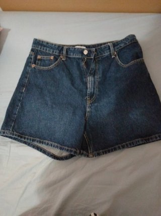 Shorts vaqueros Zara azul
