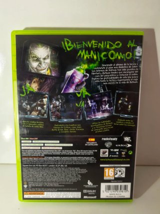 Batman Arkham Asylum Xbox 360 Classics