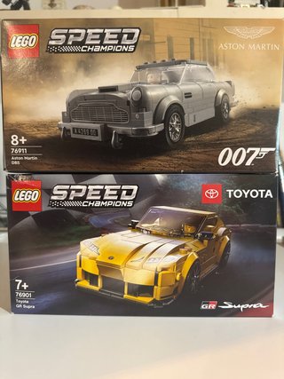 Lego 76911 Aston Martin y lego 76901
