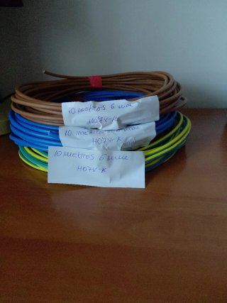 Cable eléctrico H07V-K 10 metros
