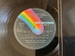 Vinilo El Padrino Banda Sonora Original