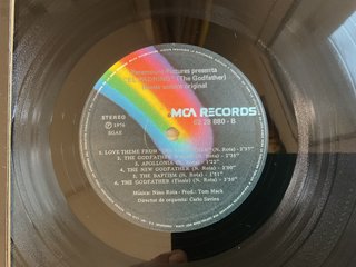 Vinilo El Padrino Banda Sonora Original