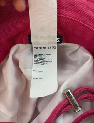 Gorro bucket Jacquemus rosa