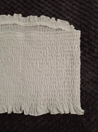 Top Shein blanco mujer talla XXS/XS