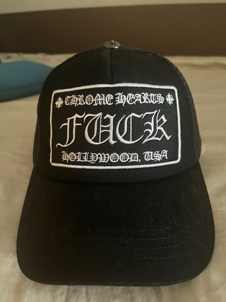 Gorra Trucker Negra Chrome Hearts