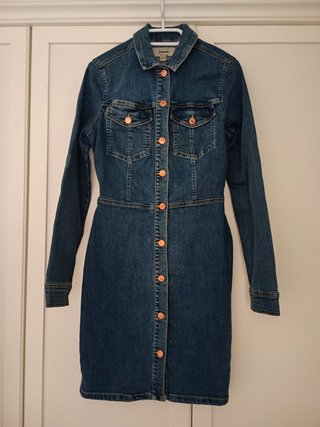 Giacca in denim blu