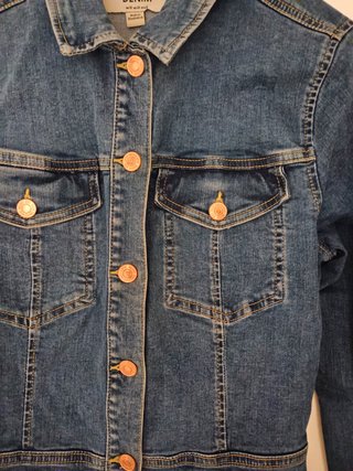Giacca in denim blu