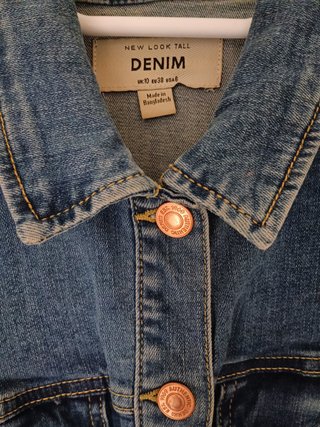 Giacca in denim blu