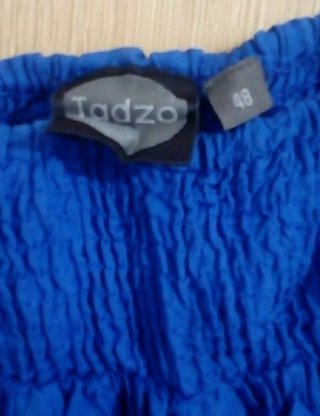 Falda nueva Kiabi azul cobalto