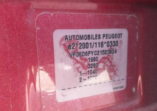 323965 airbag delantero peugeot 407 business line