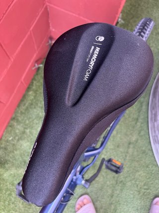 Bicicleta de montaña azul XL