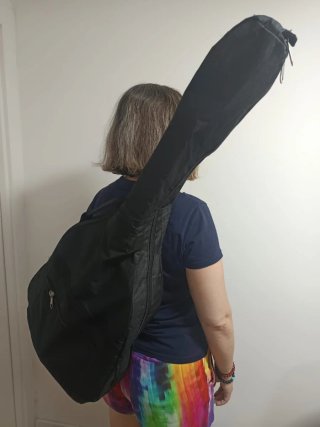 Guitarra Acústica Pinstro con Funda
