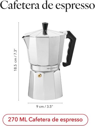 Florina Cafetera Italiana 6 Tazas (150 ml)