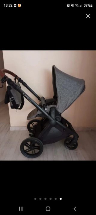 Carro de bebé Jane tiene las tres piezas