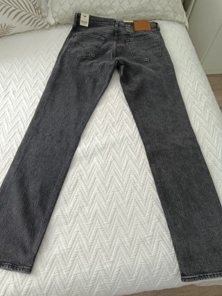 Pantalón Levis strauss 511 Talla W33 L34 Gris Nuev