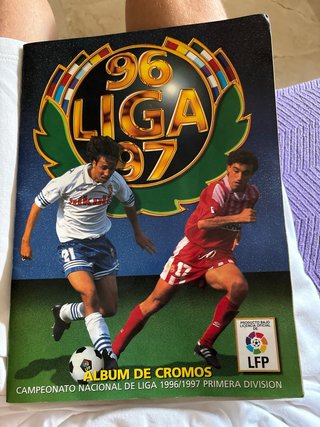 Álbum Cromos Liga 96-97